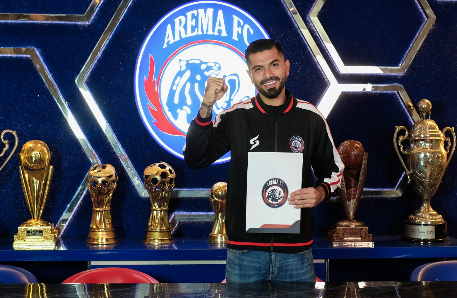 Julian Guevara, Wajah baru diperkenalkan oleh Arema FC dalam bursa transfer jeda kompetisi Liga 1 2023/2024