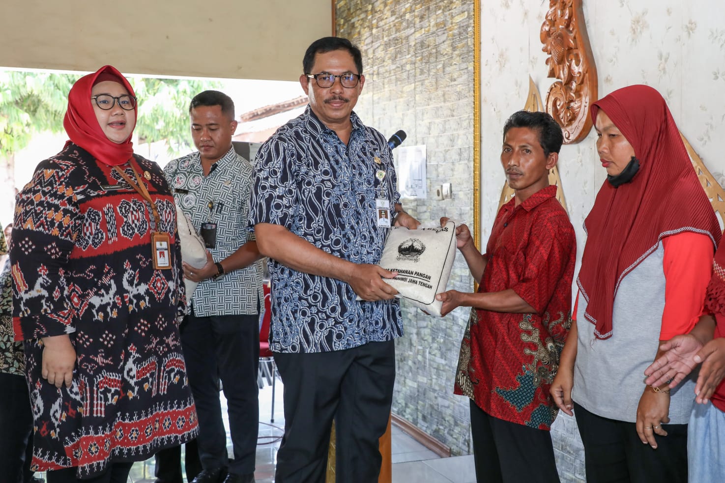 Pj Gubernur Jateng Nana Sudjana, di Balai Desa Katelan, Kecamatan Tangen, Kabupaten, Kamis (4/1/2024).