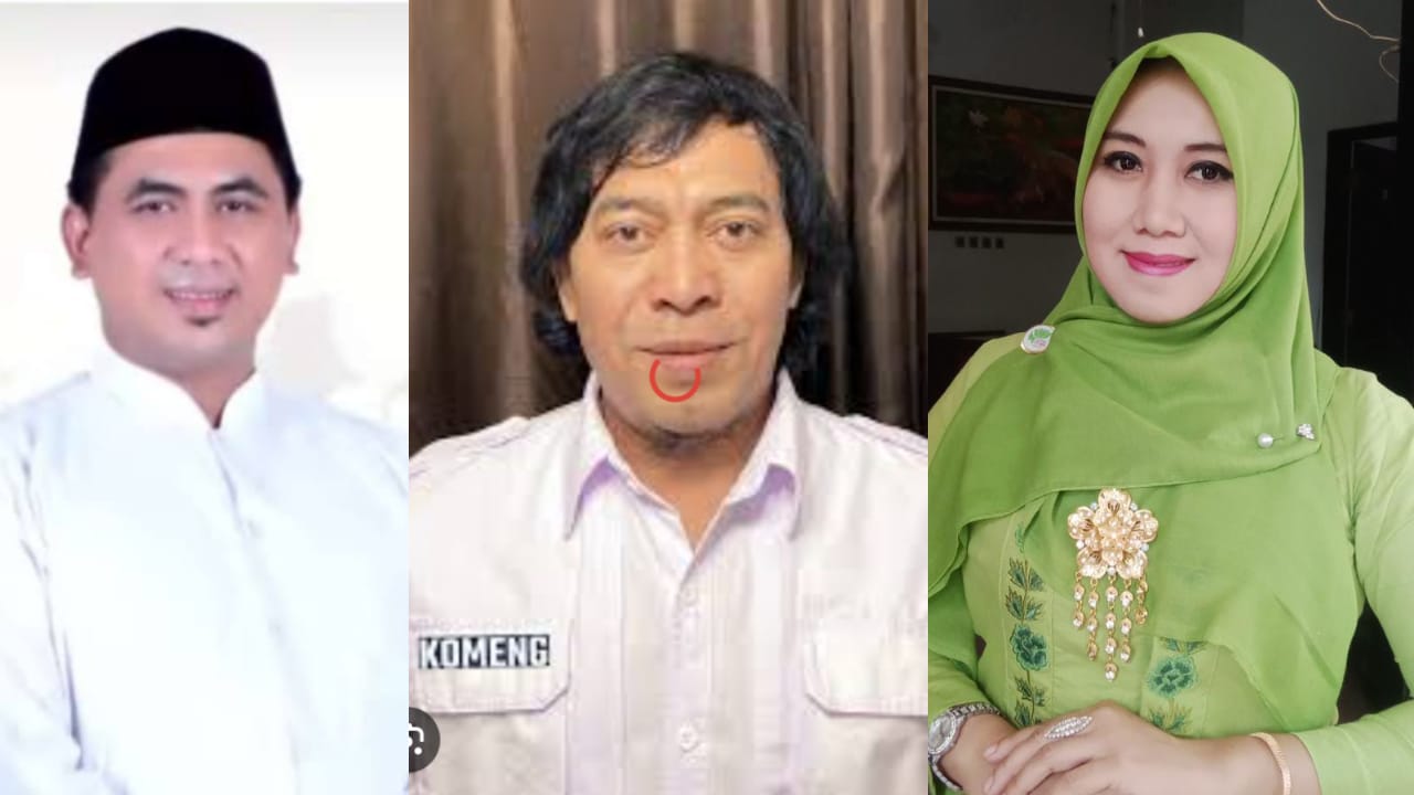 tiga besar pendatang baru DPD RI adalah Taj Yasin, Komeng, dan Lia Istifhama.
