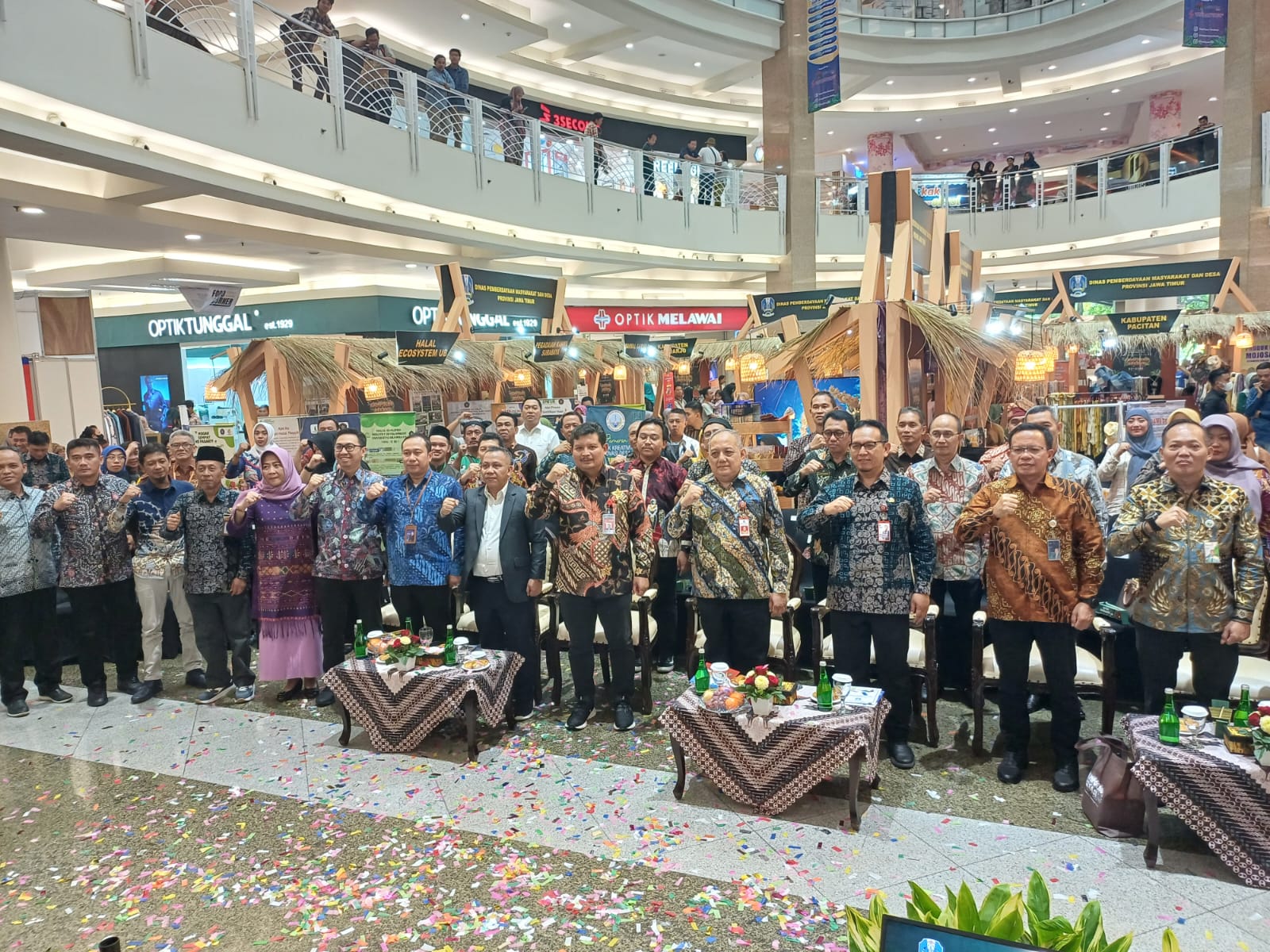 Dinas Pemberdayaan Masyarakat dan Desa, kembali menggelar Produk Kreativitas dan Inovasi Desa, melalui Kampung Kreasi tahun 2024