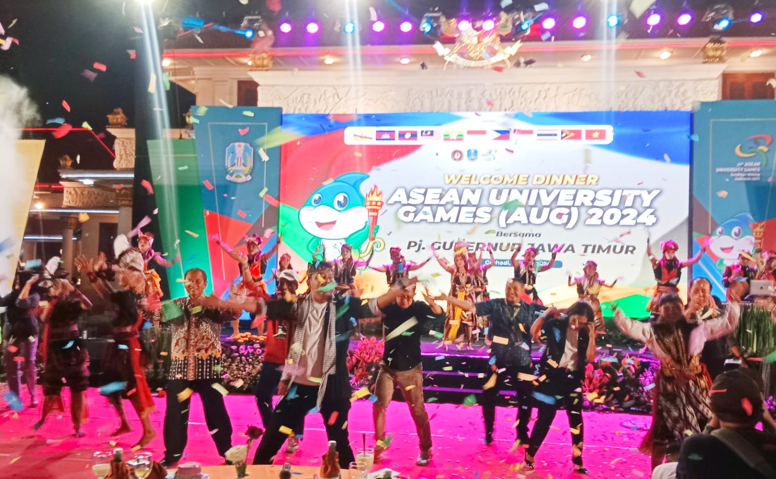 Pj. Gubernur Adhy Karyono Suguhkan Kuliner dan Pamer Destinasi Wisata Alam Jatim kepada Peserta AUG 2024