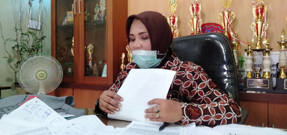 Ketua DPC Apdesi Kabupaten Bantul, Ani Widayati (Foto: HMP/Daru) 
‎