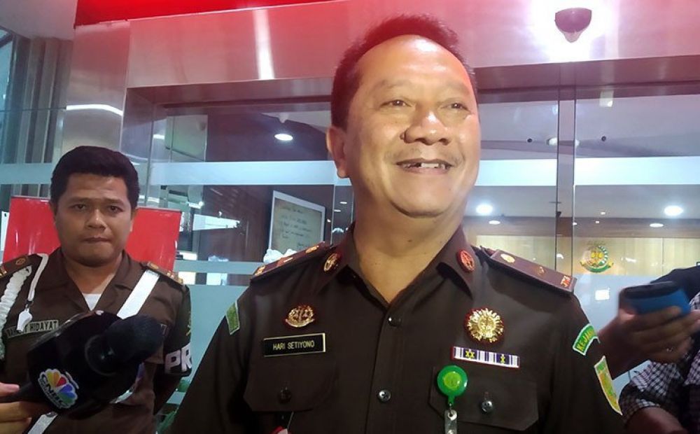 Kepala Pusat Penerangan Hukum Kejaksaan Agung Hari Setiyono. ANTARA/Anita Permata Dewi/pri.

