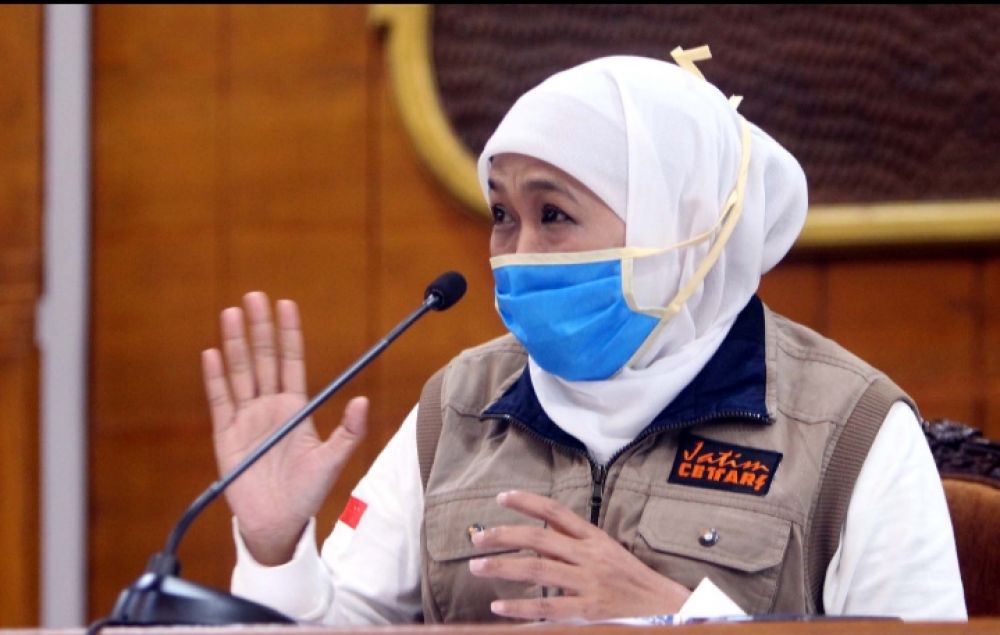 Gubernur Jatim Khofifah Indar Parawansa (Foto: HMP/Prasetyo)