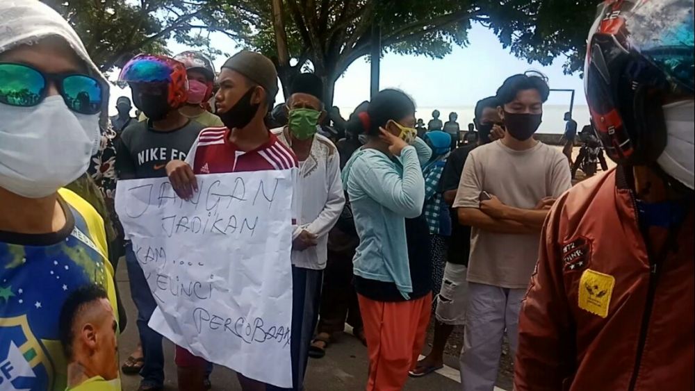 Warga Tolak SMPN 1 Sanana Jadi Tempat Isolasi