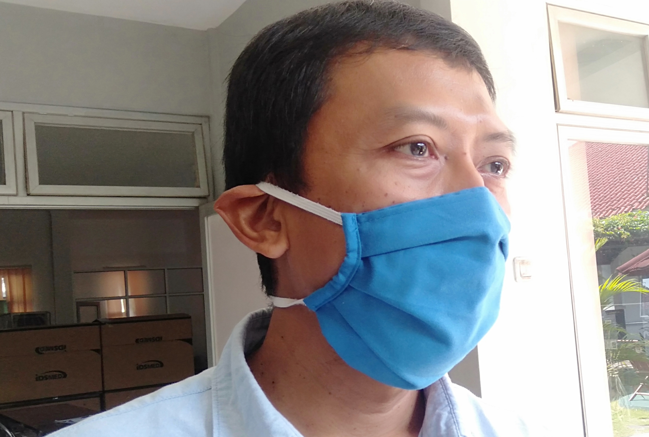 Juru bicara Gugus Tugas Percepatan Penanganan COVID-19, Kabupaten Bantul, dr. Sri Wahyu Joko Santosa (Foto: HMP/Daru) 