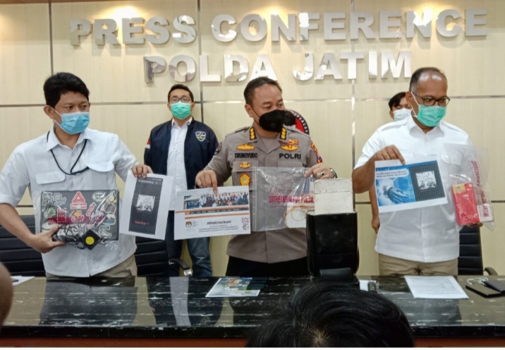 Ditreskrimsus Polda Jatim Tangkap Peretas Situs KPU Jember