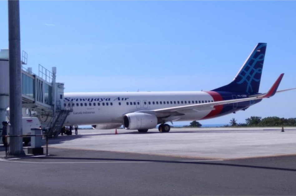 Ilustrasi pesawat Sriwijaya Air