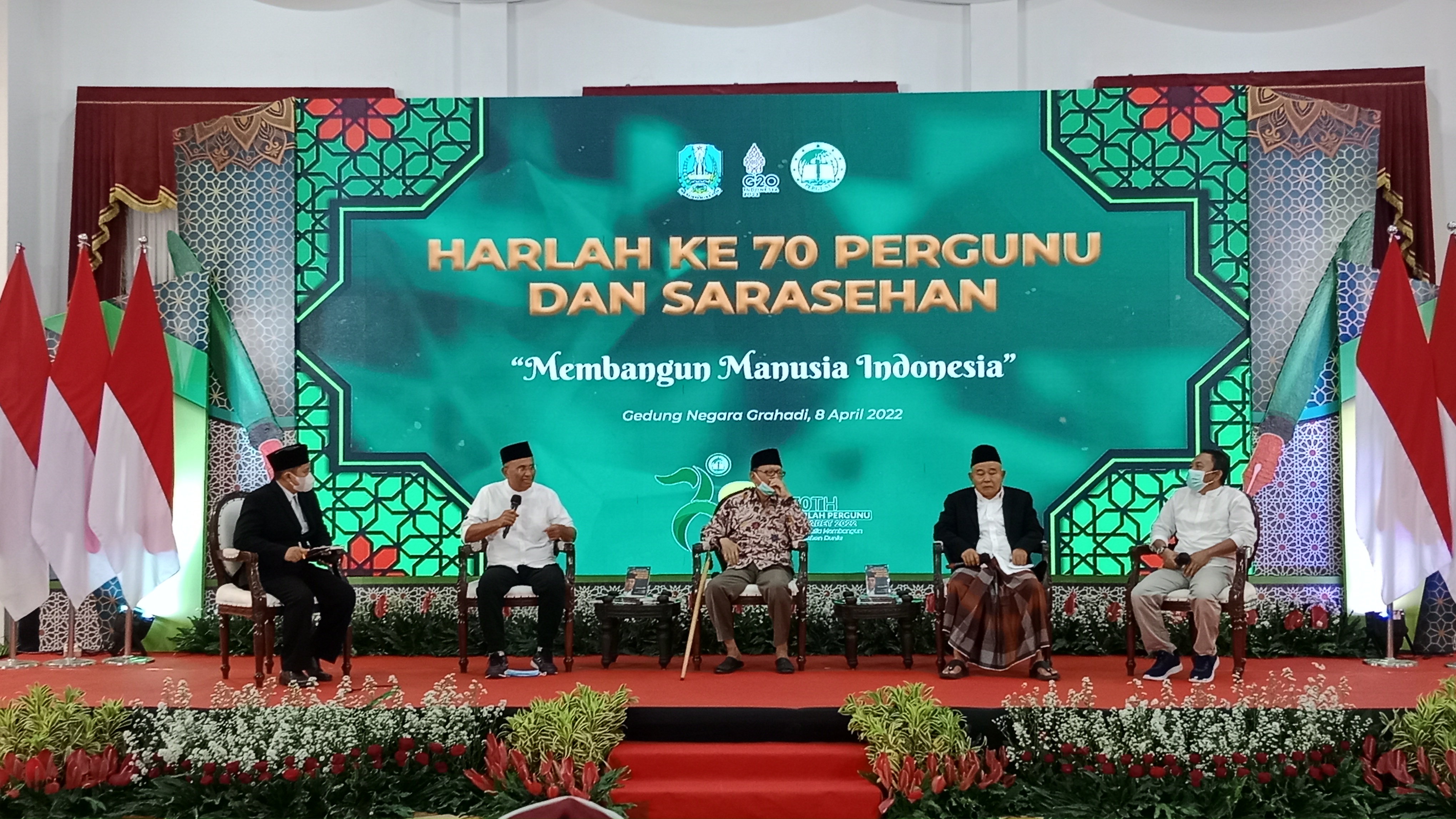 Rangkaian Peringatan Hari Lahir PERGUNU ke 70 di Gedung Negara Grahadi. 