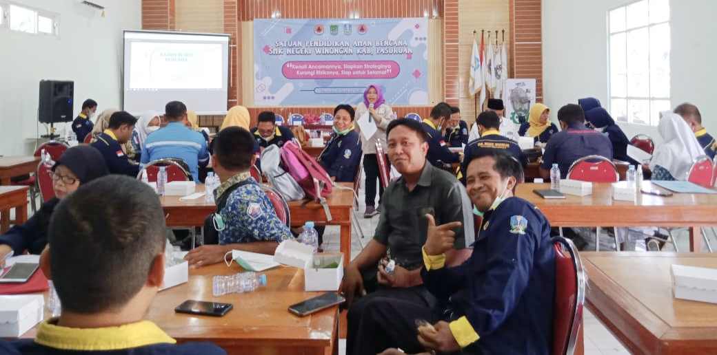 pembukaan SPAB oleh  Kota Pasuruan di SMK Negeri Winongan, Desa Bandaran, Kecamatan Winongan, Kota Pasuruan, Jumat (2/9) 