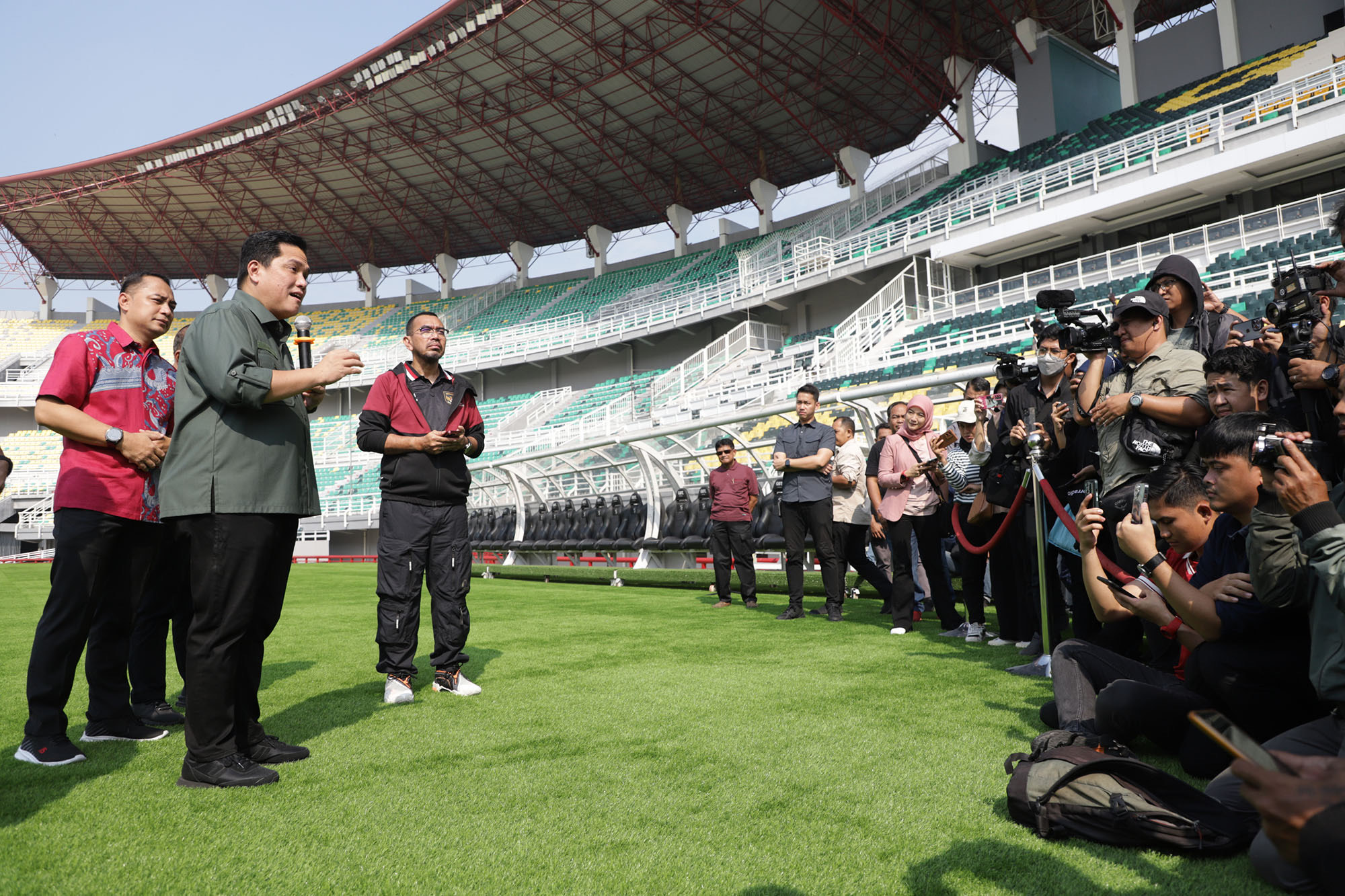 Stadion GBT Surabaya Jadi Tuan Rumah Gelaran FIFA Matchday Indonesia VS Palestina