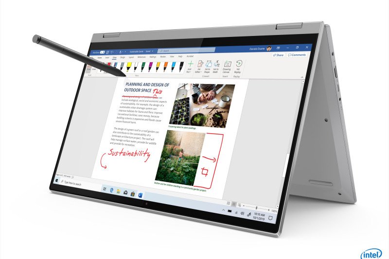 Laptop Lenovo IdeaPad Flex 5i. (ANTARA/HO)

