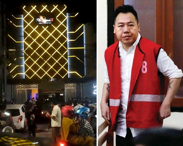Ivan Kuncoro (foto kanan), bos Club Phoenix Jalan Kenjeran Surabaya