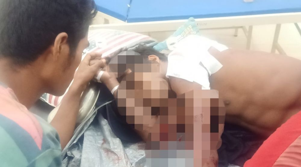 Penambang Emas Dibacok Orang Tak Dikenal