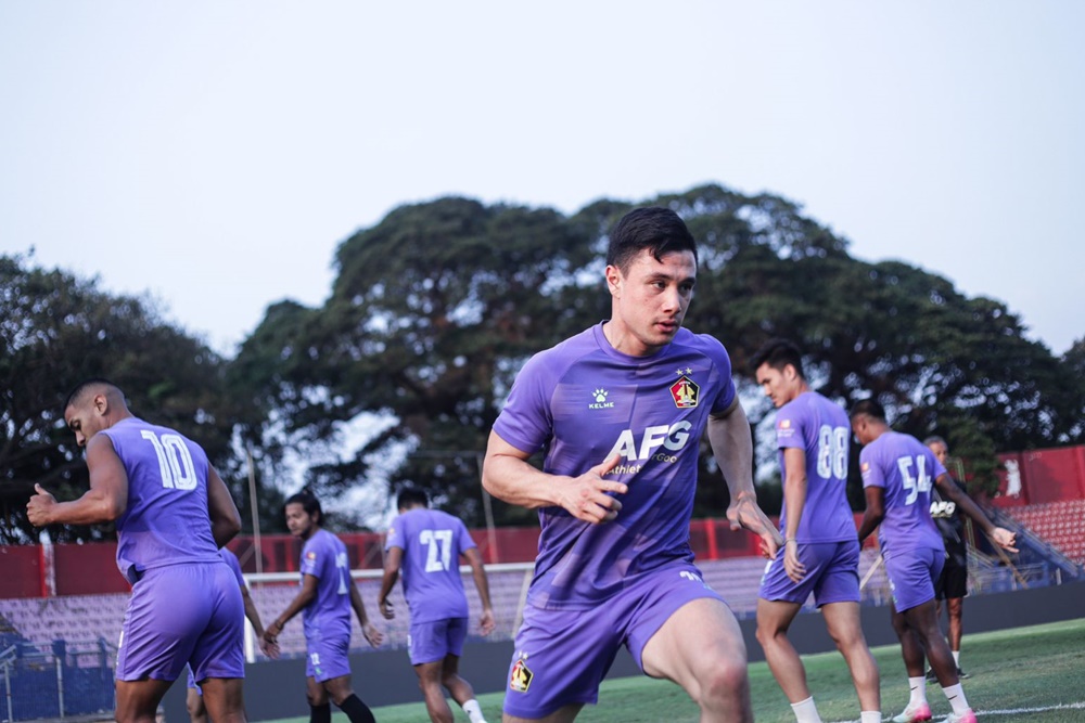 tim Persik Kediri  saat berlatih
