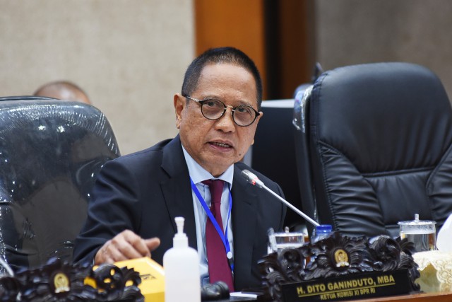 Ketua Komisi XI DPR RI Dito Ganinduto . ist
