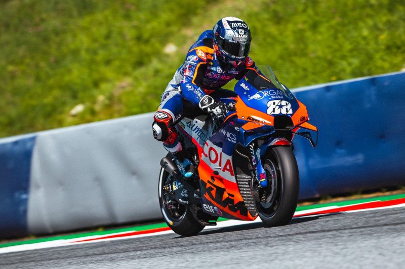 Pebalap tim KTM Tech 3 Miguel Oliveira di Grand Prix Styria, Sirkuit Red Bull Ring, Spielberg, Austria. ( KTM Images/Polarity Photo)