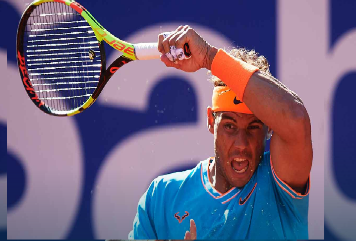 Petenis asal Spanyol Rafael Nadal. ist