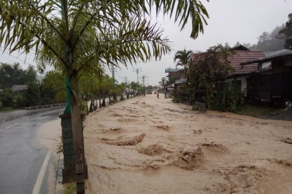 Banjir bandang melanda empat kampung di Kecamatan Kebayakan, Kabupaten Aceh Tengah