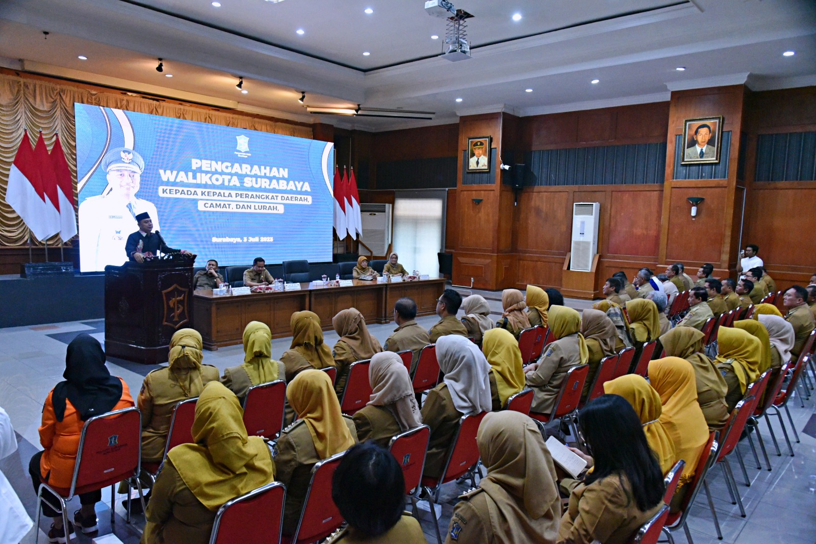 Wali Kota Eri Minta Lurah-Camat Tegas Terhadap Aset yang Dikuasai Pihak Lain: Kalau Ada Bekingnya Laporkan
