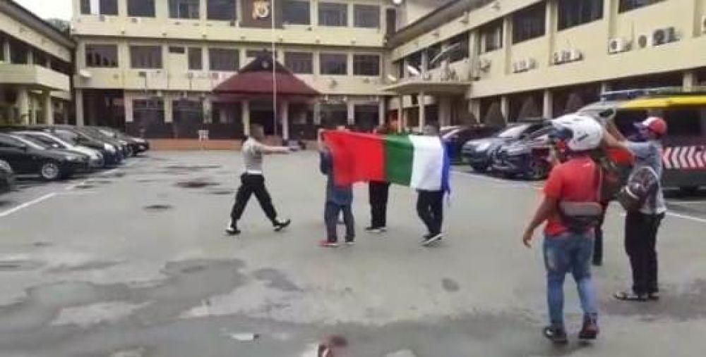 Tiga Pembawa Bendera RMS Mengaku Solidaritas karena Rekannya Ditangkap