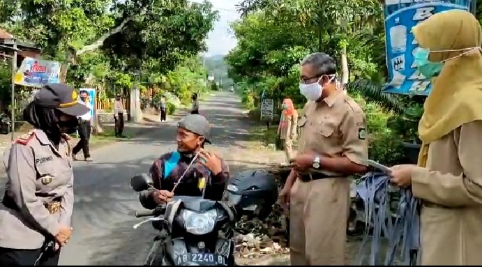 Terjaring Razia Masker, Pemuda Di Kulon Progo Tak Hafal Pancasila