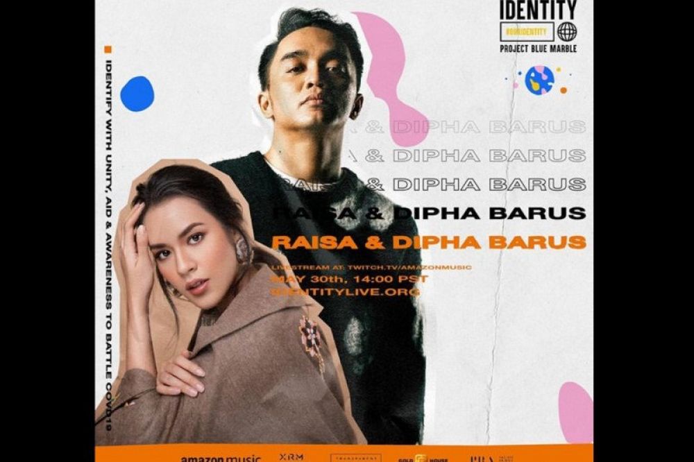 Raisa akan tampil di "IDENTITY: Project Blue Marble - Live Stream". (HO)

