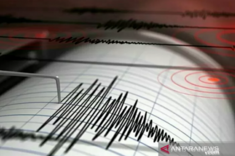 Ilustrasi--Seismograf, alat pencatat getaran gempa bumi. (ANTARA/Shutterstock/pri)

