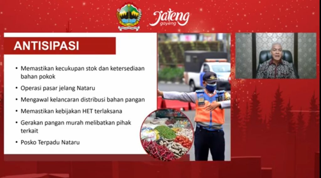 Ganjar Minta Pemda Pantau Langsung ke Lapangan