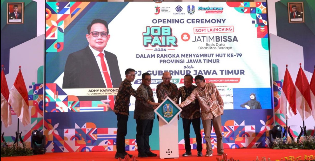 Sambut HUT Provinsi Jawa Timur, Bank Jatim Dukung Penyelenggaraan Job Fair 2024