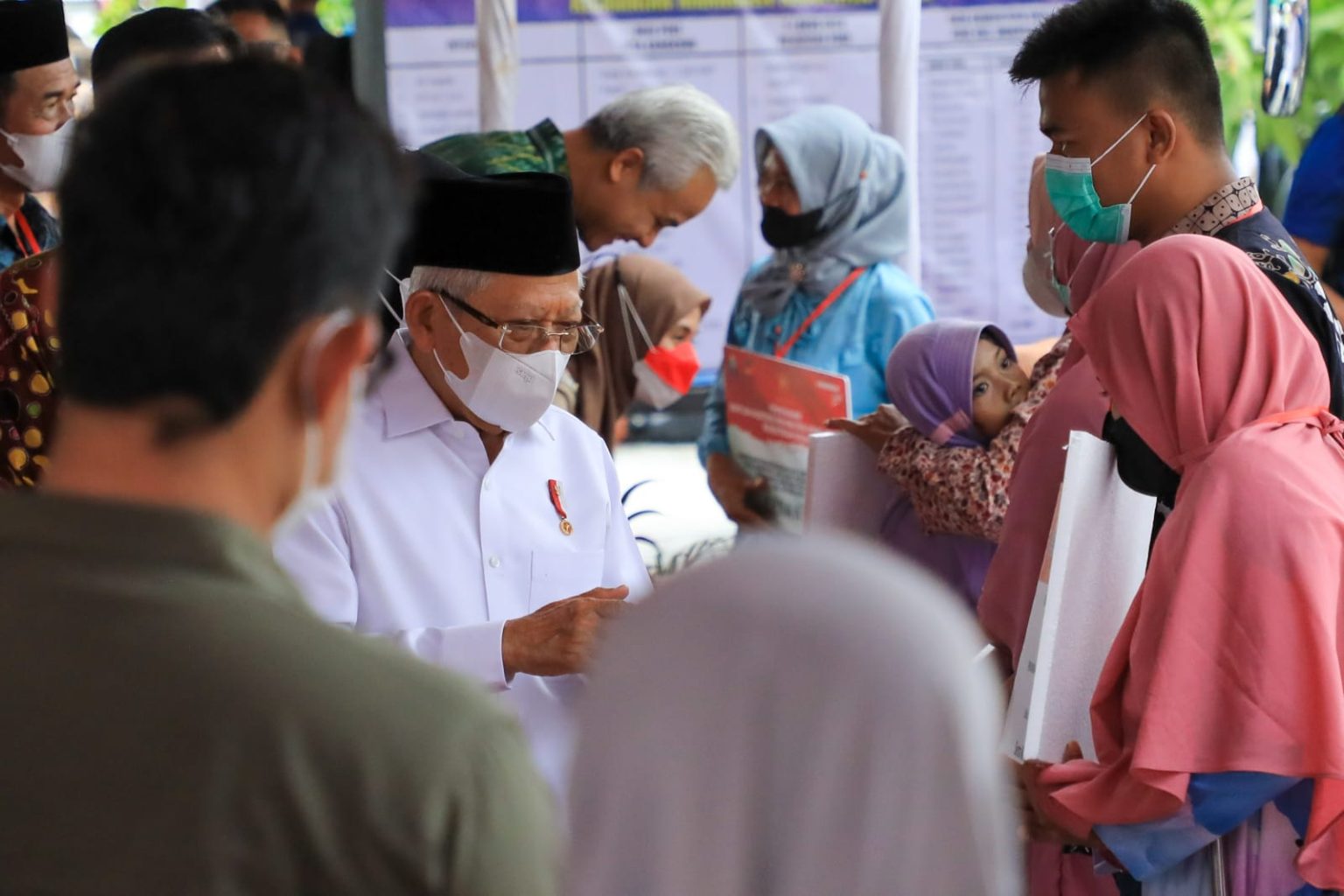 Wakil Presiden RI Ma’ruf Amin melakukan kunjungan kerja di Jawa Tengah, Selasa (4/4/2023)