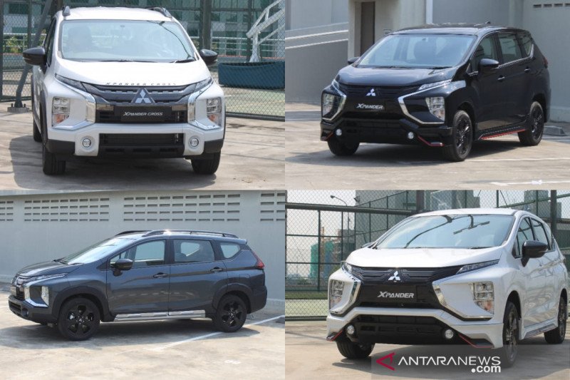 Mitsubishi Xpander Black Edition dan Xpander Cross Rockford Fosgate (ANTARA/Alviansyah P)