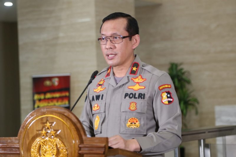 Kepala Biro Penerangan Masyarakat Divisi Humas Polri Brigjen Pol Awi Setiyono. (ANTARA/HO-Polri)

