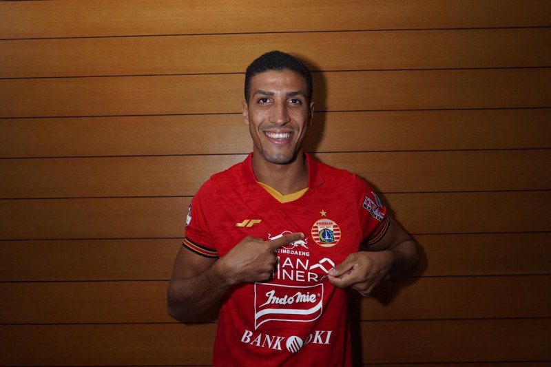 Bek asal Brazil Yann Motta Pinto, yang baru bergabung dengan Persija untuk musim 2021. (ANTARA/HO/Persija)

