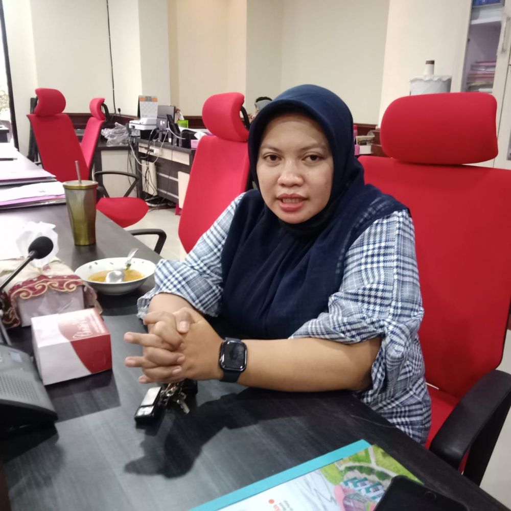 Ketua Komisi D DPRD kota Surabaya, Khusnul Khotimah. ( foto : hmp/gun)