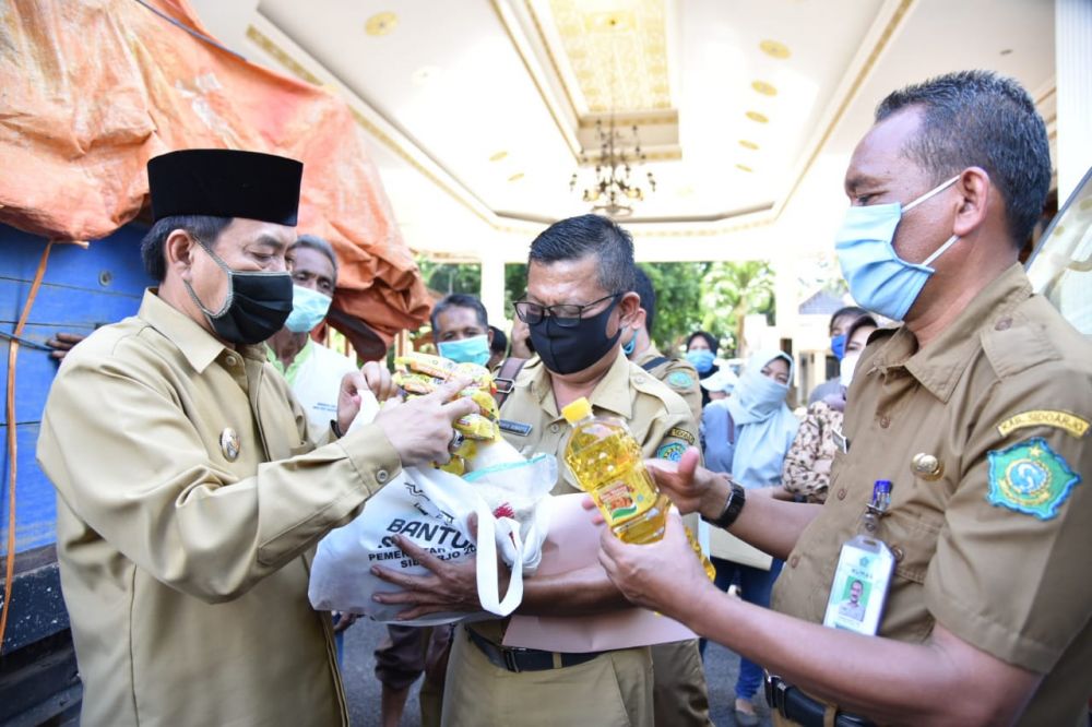 Cak Nur : Tahap Pertama 135.572 Paket Sembako Untuk Keluarga Pra Sejahtera