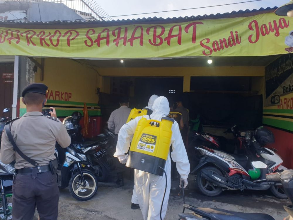 Polda Jatim, Warkop dan Cafe Sasaran Utama Pemberlakuan PSBB