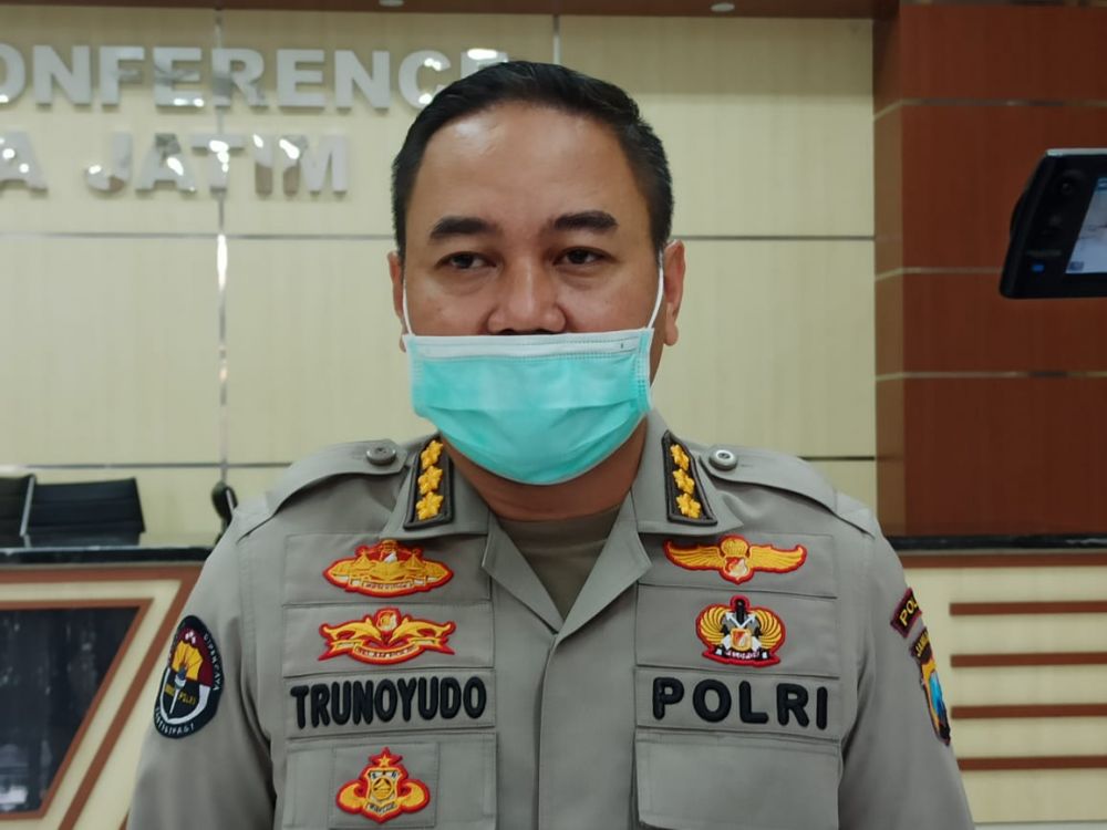 Kombes Pol Trunuyodo Kabid Humas Polda Jatim. ( foto: ris/hmp)hm