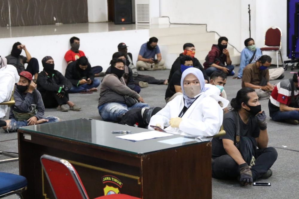 Terjaring Razia Jam Malam PSBB (Foto: Humas)