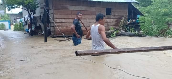 Banjir melanda desa Buya. HMP/CHO
