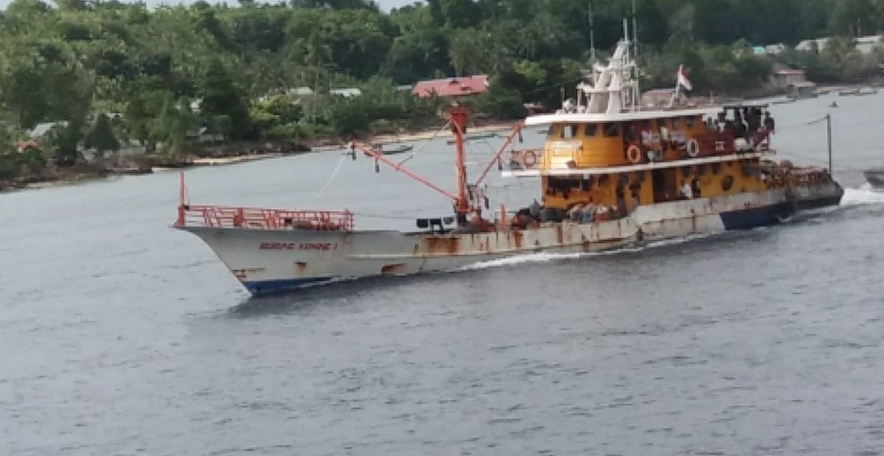 Kapal penangkap ikan asal Bitung. HMP/CHO