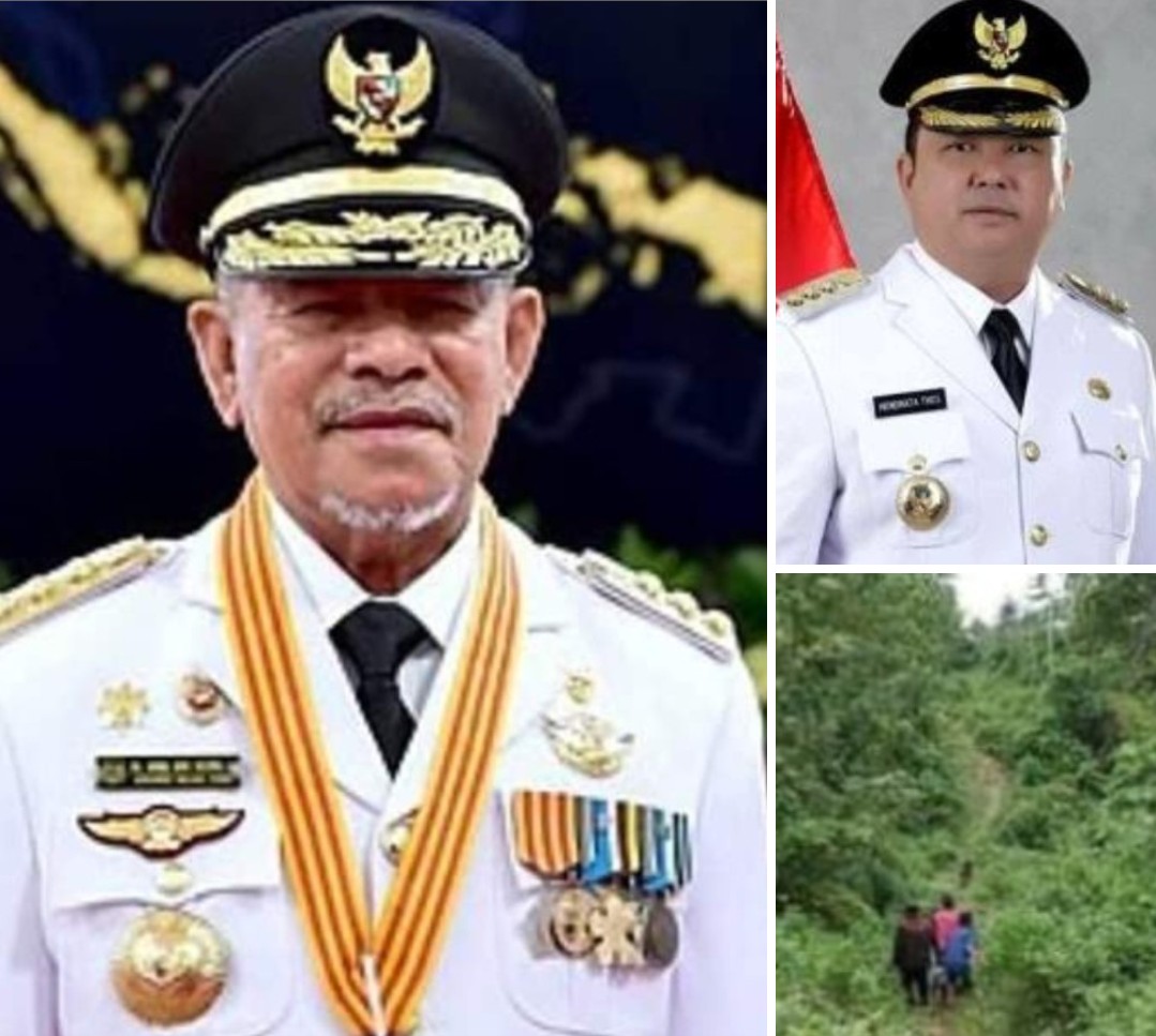 Gubernur Provinsi Maluku Utara, Abdul Ghani Kusuba dan Bupati Kabupaten Kepulauan Sula,  Hendrata Thes. HMP/CHO