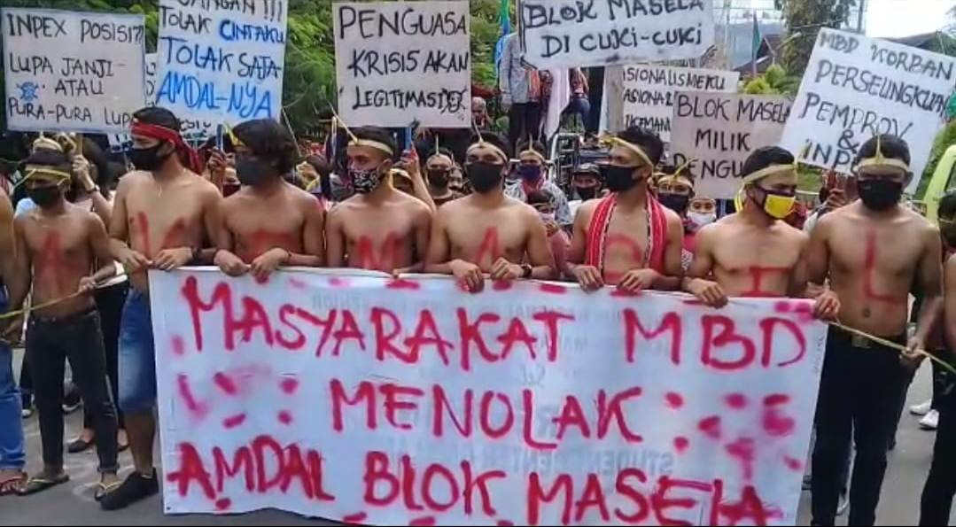 Masyarakat Adat MBD Tolak Amdal Blok Masela