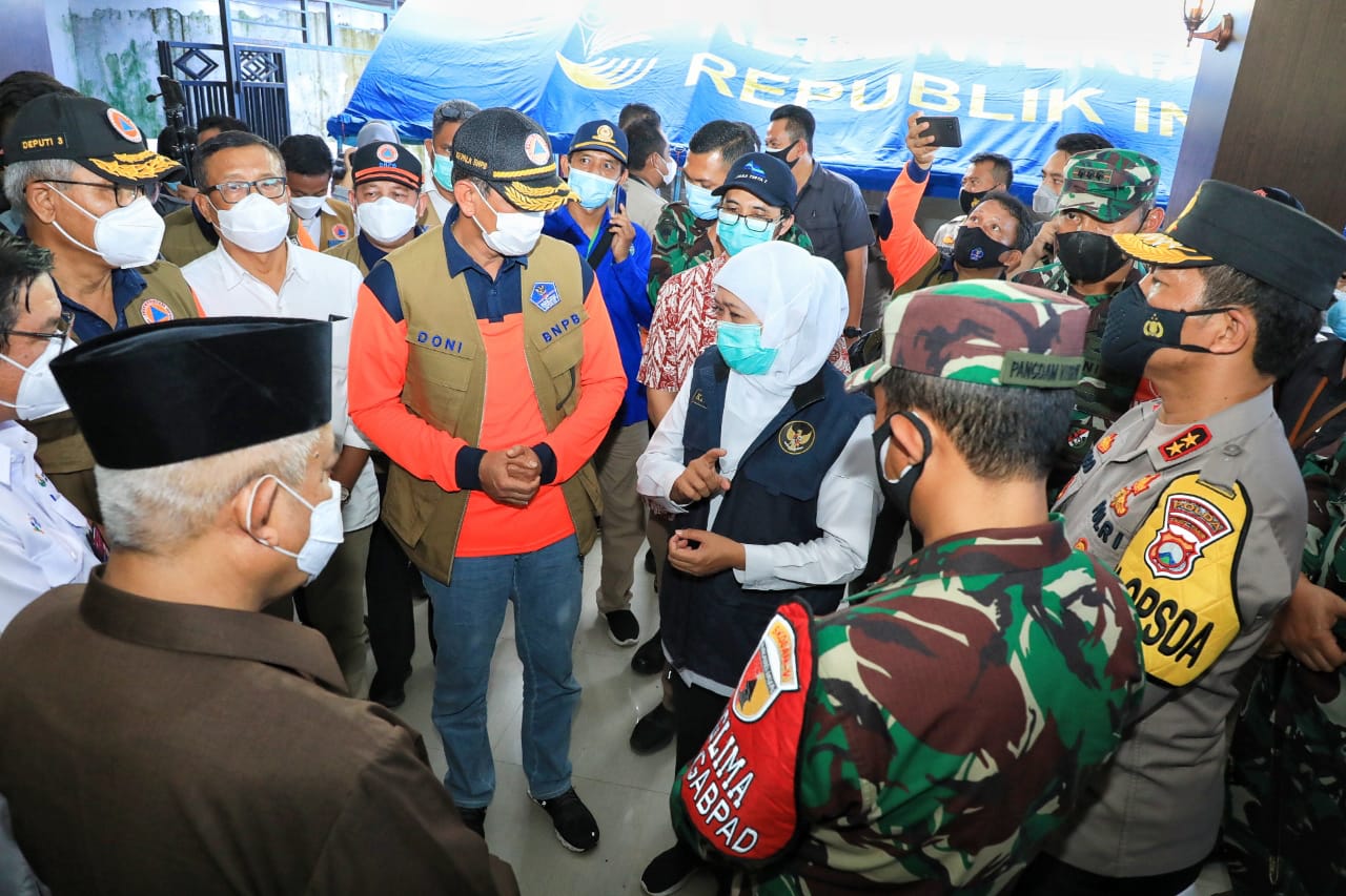 Gubernur Khofifah Siap Kawal Penyaluran ke Wilayah Terdampak Gempa