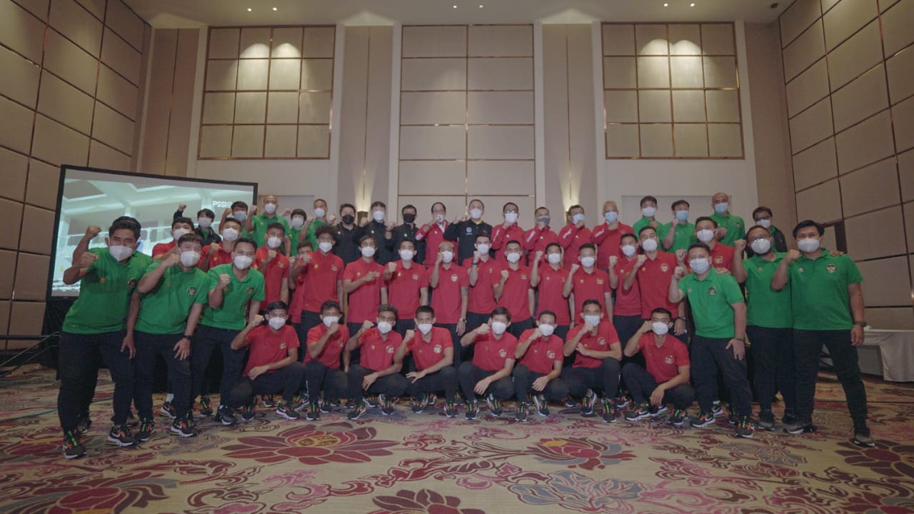 Skuad Timnas Garuda yang akan melakoni tiga pertandingan tersisa di Kualifikasi Piala Dunia. ist