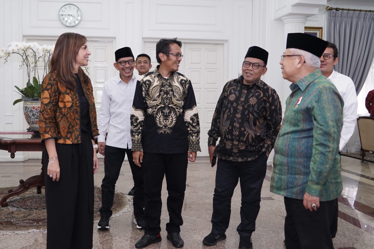 Satgas Independen dan Satgas Anti Mafia Bola Kepolisian hari ini diterima Wakil Presiden Republik Indonesia, Prof. Dr. KH. Ma'ruf Amin di Kediaman Resmi Jalan Diponegoro, Jakarta Pusat, Selasa (17/10).