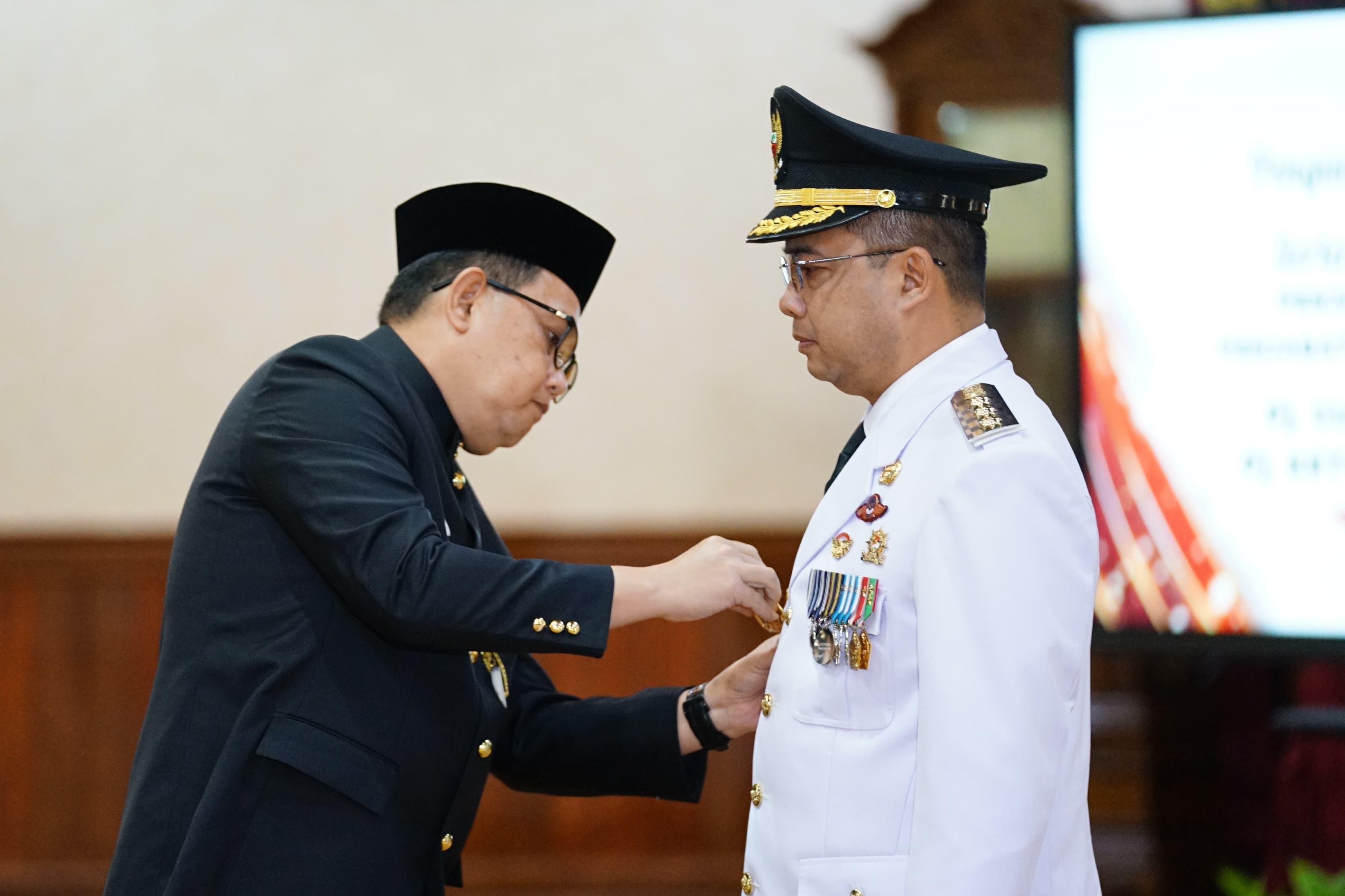 Lantik Eddy Supriyanto Sebagai Pj. Walikota Madiun, Pj. Gubernur Adhy Minta Jaga Kondusifitas Selama Pilkada 2024