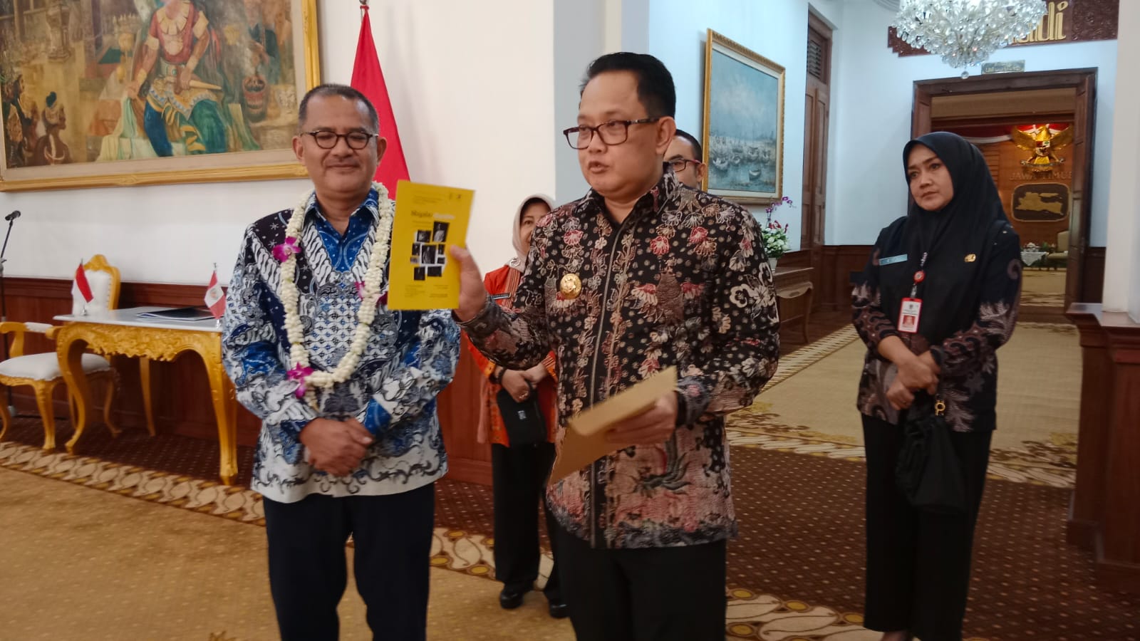 Pj Gubernur Jatim Terima Kunjungan Dubes Peru, Bahas Potensi Kerja Sama Ekonomi dan Investasi
