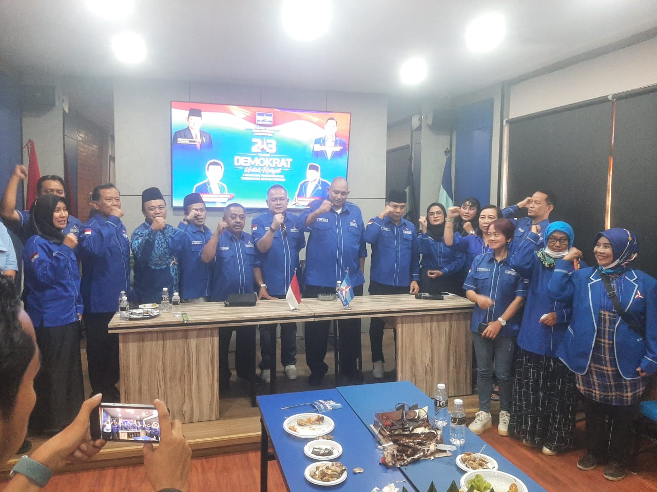 Partai Demokrat Jatim Rayakan HUT ke-23 dengan Sederhana: Harapan untuk Meningkatkan Prestasi dan Soliditas