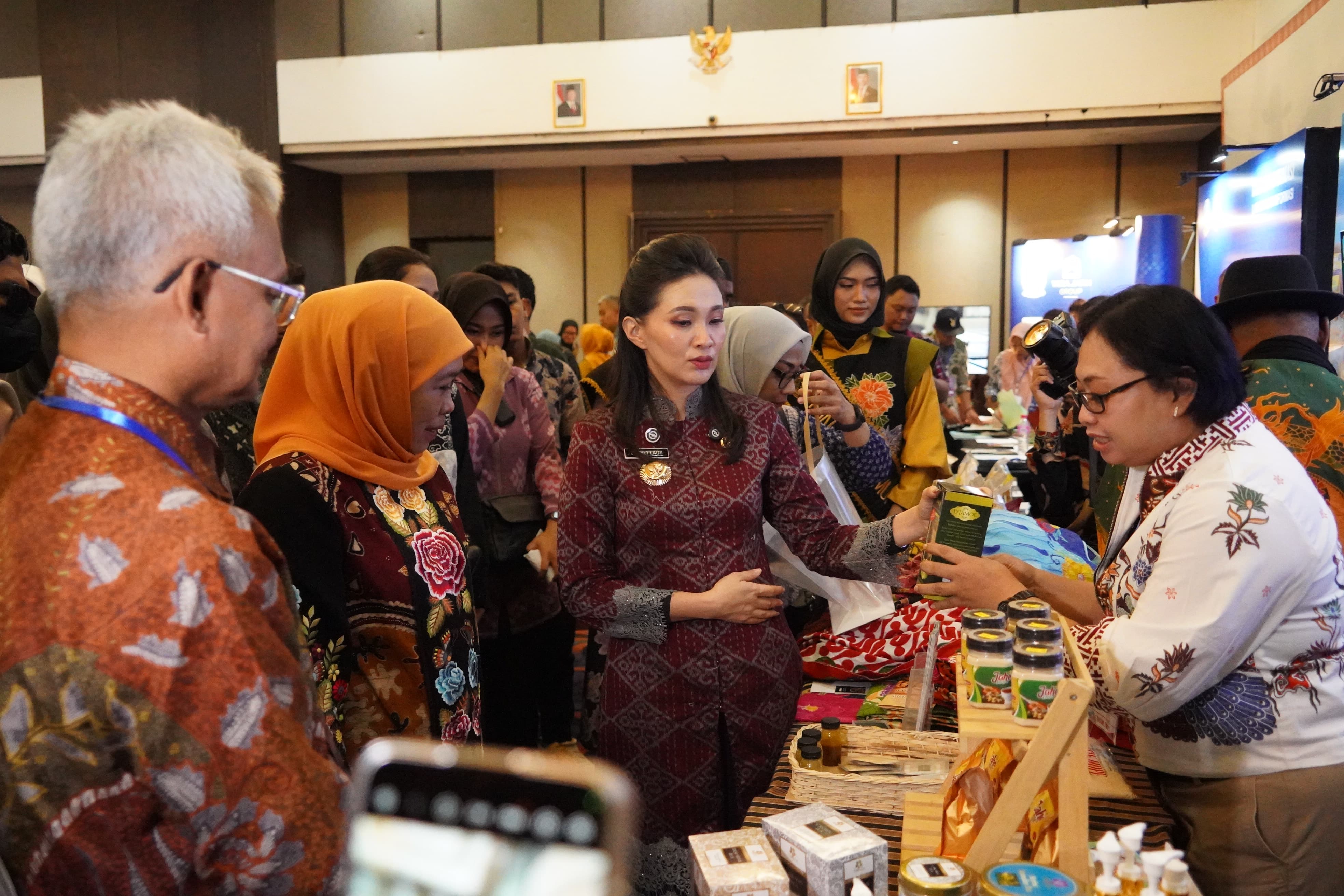 bankjatim turut serta mendukung program Pemprov Jawa Timur pada Misi Dagang dan Investasi dilaksanakan di Gamalama Ballroom, Bela Hotel, Ternate, Rabu (13/3),